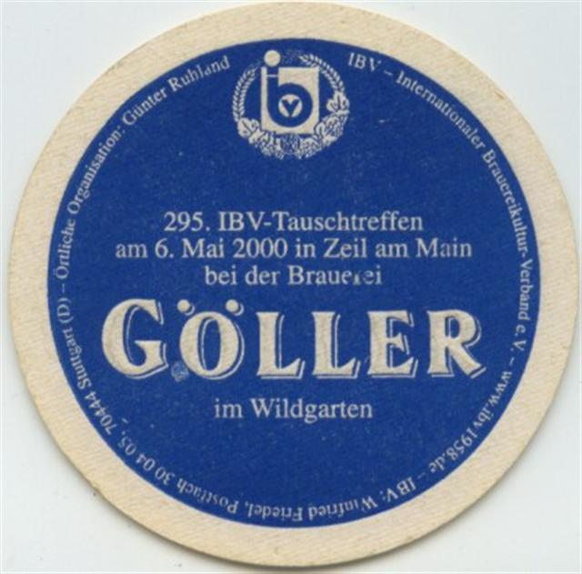 zeil w-by gller ibv 1b (rund215-295 tauschtreffen 2000-blau) 